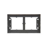 RTV final aerial socket, separated, atten.: 1dB, cream white/electro white