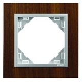 SINGLE FRAME WALNUT-TREE/ALUMIUM