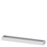 ALPHA, base, H: 100 mm, W: 1300 mm, D: 210 mm, RAL 7035