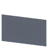 SIVACON, Roof, with Ventilation openings with Ventilation openings IP40, W: 1000 mm, T: 600 mm,