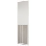 XLSR418135 Rear wall ventilated, for HxW = 1800 x 1350mm, IP42, grey