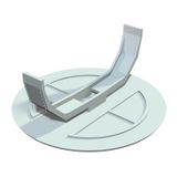 UG 60 FD Sprung lid Concealed ¨70mm