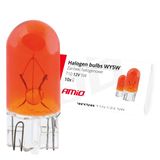 Halogen bulbs WY5W T10 5W W2.1x9.5d AMBER 12V 10szt.