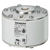 SITOR fuse link, with female thread at both ends, NH3, In: 1600 A, aR
