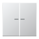 JUNG HOME push-button 2-gang BTAL17102