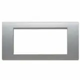 DIE-CAST PLATE METAL-SILVER 4 GANGS