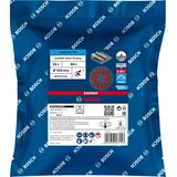 EXPERT R781 Prisma Ceramic Fibre Disc 100 mm, 16 mm, G 80