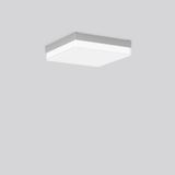 FLAT SLIM square, 12...19 W, 1300...2300 lm, 830, 840, silver, on/off 