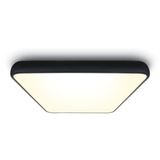 BLACK SQUARE PLAFO LED 62W WW IP20 230V