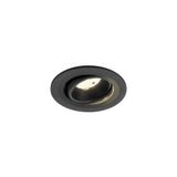 NUMINOS© MOVE S recessed ceiling light 4000K 55ø IP20 rnd bl