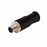 Field-Wireable Connector Male Connector M12 × 1, Straight   FW-ERSPM0516-SA-S-0408
