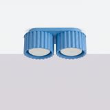 Ceiling lamp AURA 2 azure Gx53