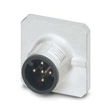 SACC-SQ-M12MS-5CON-20/0,5-0,08 - Device connector front mounting