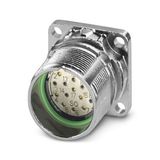 M23-16S1N12WB00S - Device connector front mounting