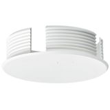 Conc. constr. plug-in cover Ø 60 mm Break-out opening for one cable