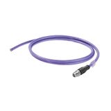 Ethernet Railway Cable (assembled), M12 X-type IP 67 straight male, Op
