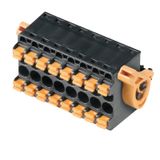PCB plug-in connector, female plug, 5.08 mm, Number of poles: 8, 180°, PUSH IN with actuator, Clamping range, max. : 3.31 mm², Box
