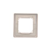Two-way switch illuminated without pictogram, LED not replaceable Color: blue, (module), 10AX, quick connection, white