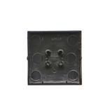 SAT-SAT-RTV double aerial socket, atten.: 1dB, white