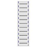 Distribution board insert KVN 40mm, 2-45K, 11-rows