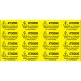 Adhesive label - Dimensions: 330 x 170 mm