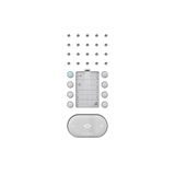BFC 850-0 WH/W Bus-handsfree telefoon Comfort Intercom