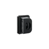 STRAIN RELIEF FOR OUTLET/SOCKET IP44/IP55 BLACK 20-PACK