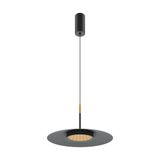Modern El Pendant lamp Black