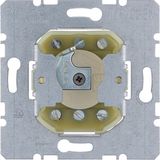 Push-button for blinds 2pole for lock cylinder, blind control