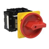 P3 Main switch, 80 A,Rear mounting, Form V/SVB, 2HI11