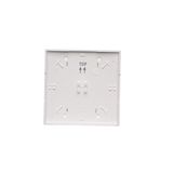 Triple contact push button, (module), 10AX, quick connection, cream white/electro white
