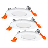 Downlight set SLIM 3×4.5W 3000K 85mm 230V White