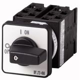 T0-5-8369/E Changeoverswitches, T0, 20 A, flush mounting, 5 contact unit(s), Contacts: 10, 90 °, maintained, Without 0 (Off) position, 1-2, Design number 8369