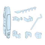 DOOR ACCESSORIES PRISMA G IP30