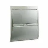 IP40 WHITE BLANK COVER 36 MOD