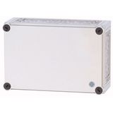 CI43E-125-RAL7035 Insulated enclosure, +knockouts, RAL7035, HxWxD=250x375x150mm