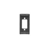 Rockers for double two-way switch SW6/2M, black matt