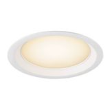 DOWNLIGHT V 200, slightly recessed cover white