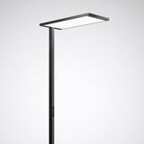 Free-standing luminaires Luceos S Prisms Black 109W 15300lm Wide reduced glare UGR19 (W19) IK02 3 SDCM