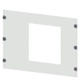 Cover 3WA size 1, 3 or 4-pole, H: 550 mm W: 800 mm