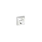 SAFETY EARTH SOCKET (SCHUKO TYPE) RED