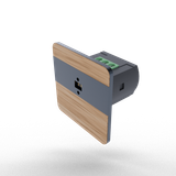 Laser motion and distance sensor; DRL-12-89; Color: OAK, BLACK