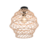 Hive ceiling lamp E27 natural color/hemp