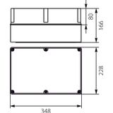 Hermetic box with glands + PMT5 plate