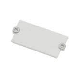 Profile endcap MF Modul inset geschlossen incl. screws