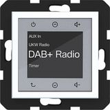 DAB+ touch radio, A.x/C.x, lichtwit mat