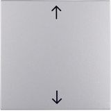 Rocker imprinted arrows symbol, B.7, al., matt, lacq.