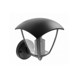 Facade luminaire MARINA, E27, max. 20 W, IP54, directed downwards, black