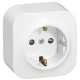 Socket Outlet Forix 2P+E 16A 250V IP2X White