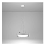 Round 90 PD DI 15,5W 1964lm 830 OP on/off silver -450